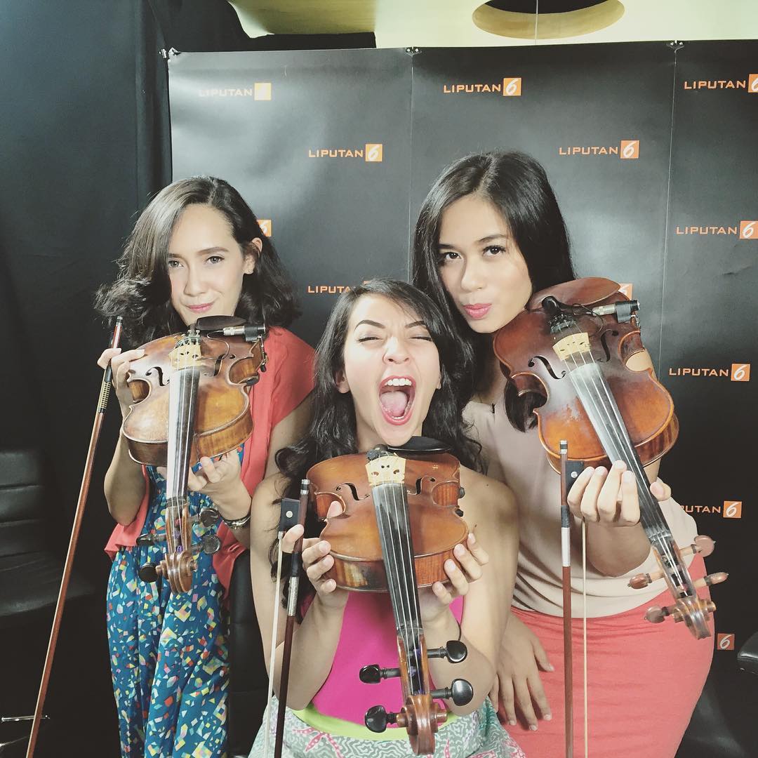 Trio Violin Kamila Rilis Klip Kunang-kunang