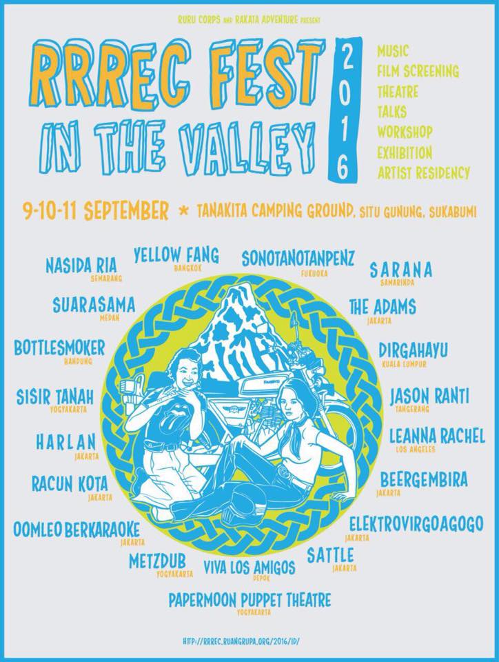 RRREC Fest in The Valley 2016 Digelar