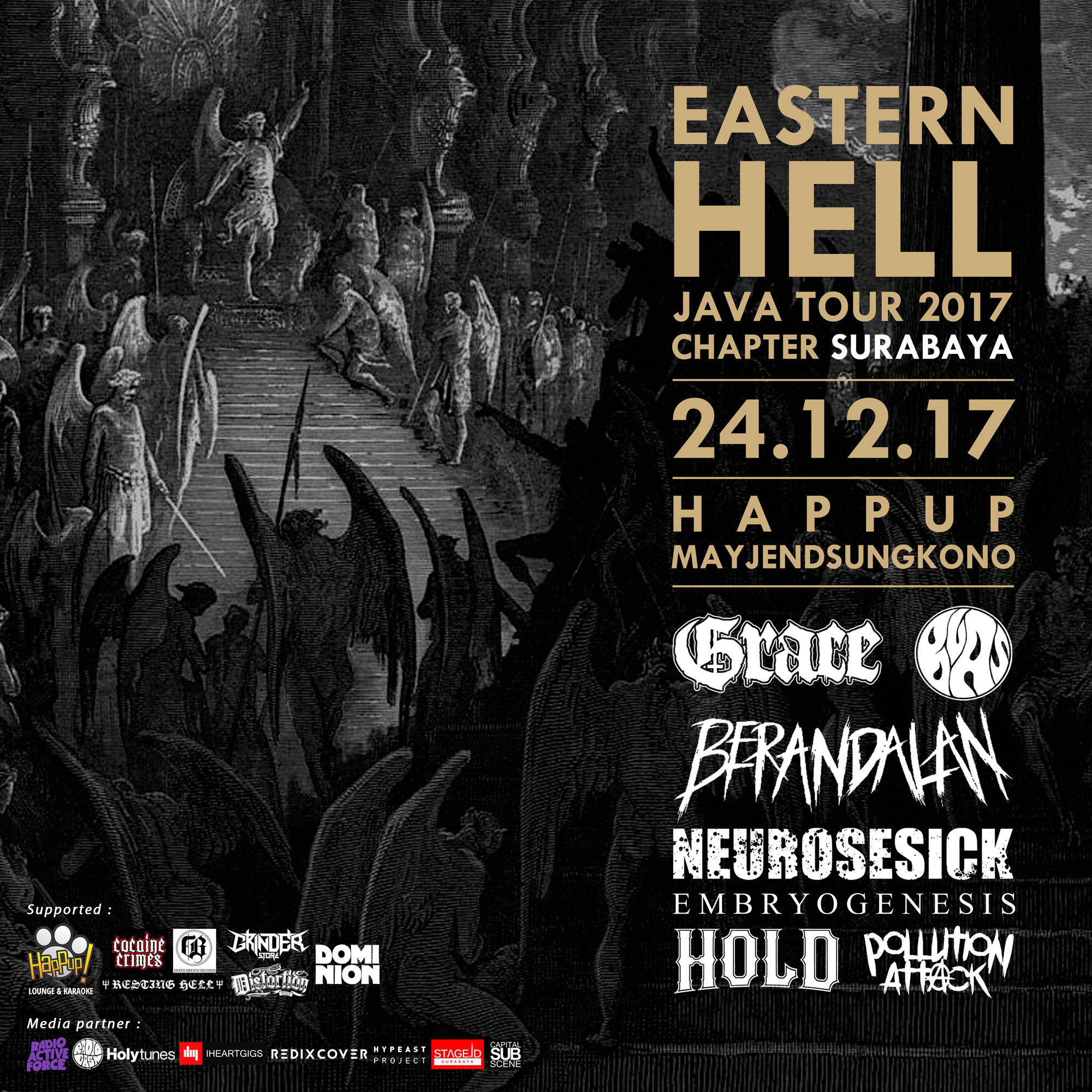 Titik Terakhir Eastern Hell Java Tour 2017