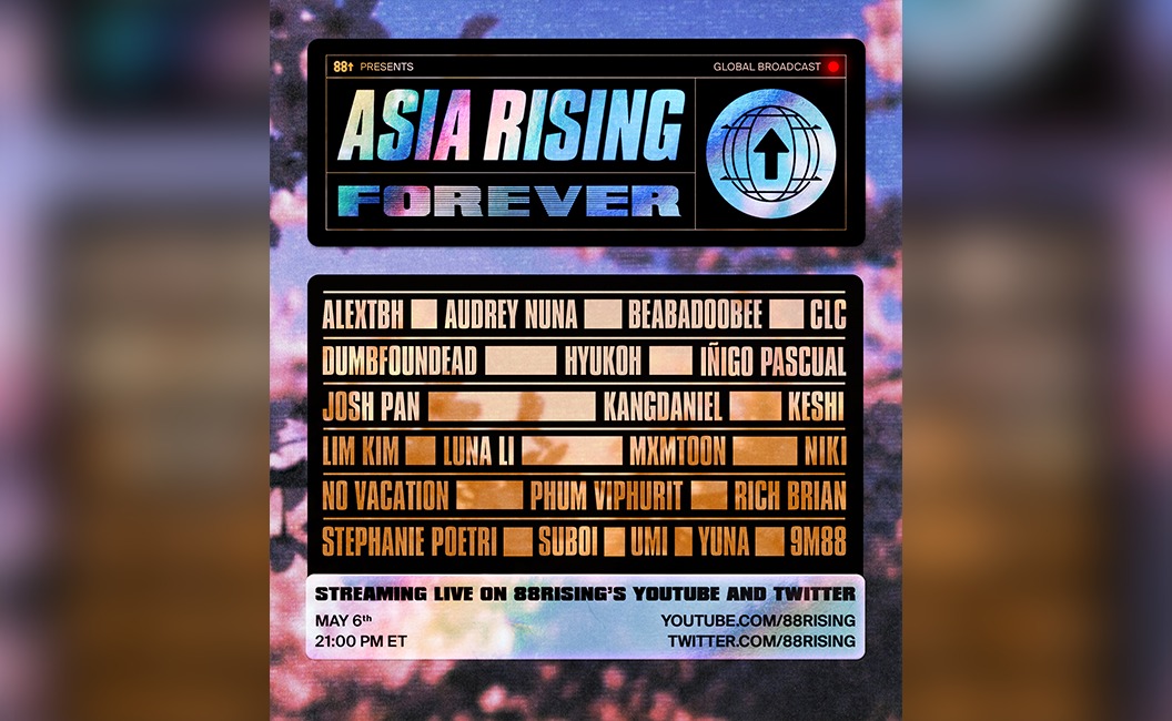 Stephanie Poetri, Rich Brian, Hyukoh, dan Phum Vipurit Ramaikan Asia Rising Forever