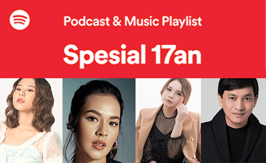 Spotify Ajak Podcaster dan Musisi Berkolaborasi dalam “Spesial 17an”